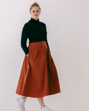 janny midi skirt
