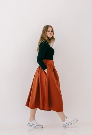janny midi skirt