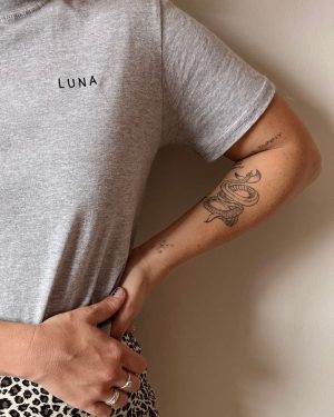 luna cotton tee | unisex